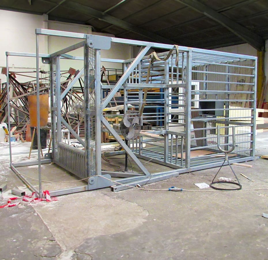 drowing-cage-structure